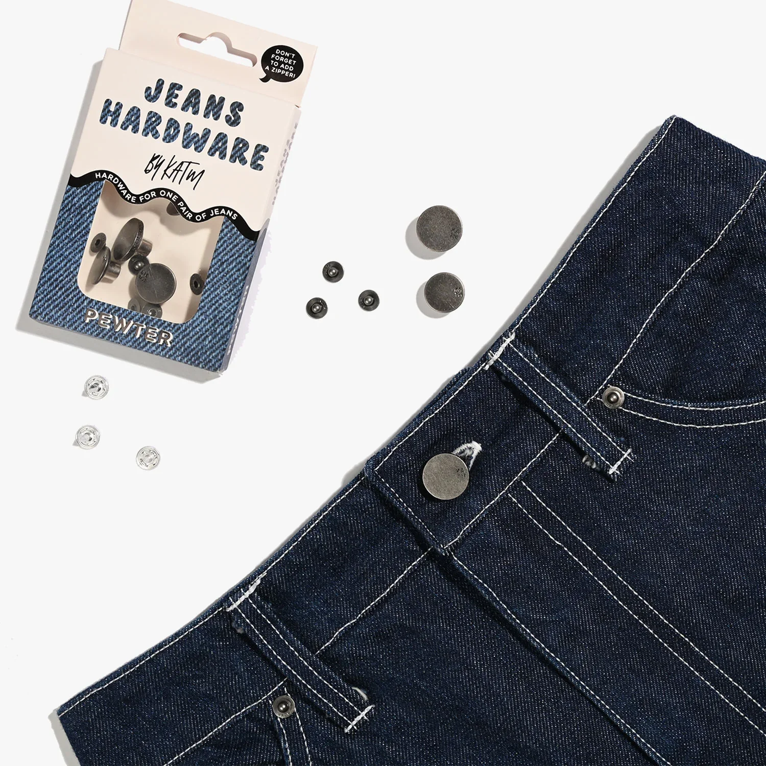 Kylie & The Machine Jeans Hardware Kit - Image 6