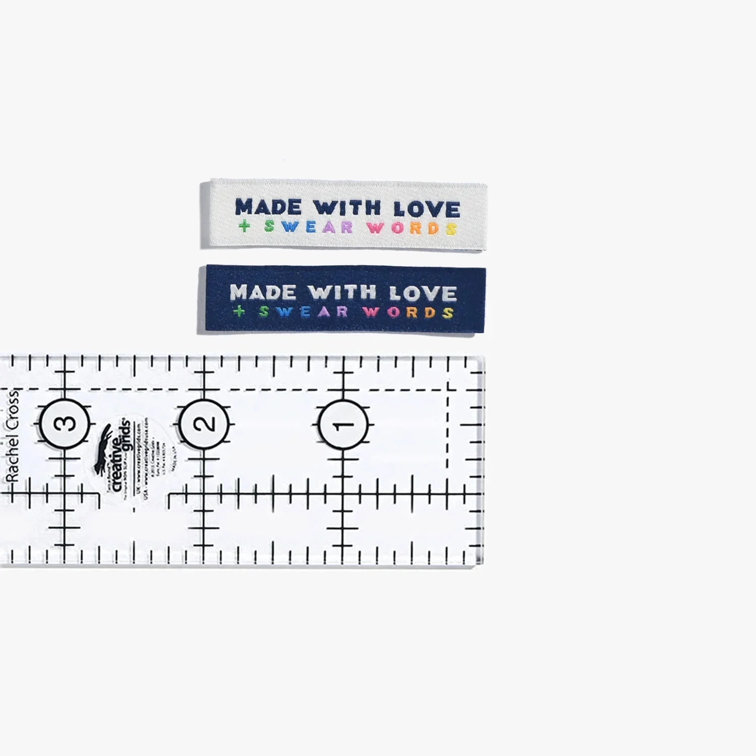 Kylie & The Machine 'Made With Love and Swear Words' Woven Labels - Image 4