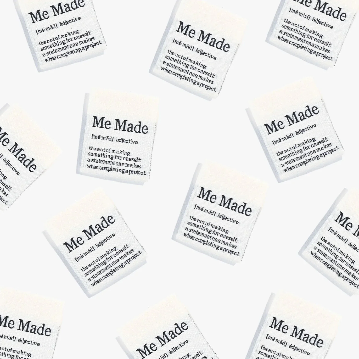 Kylie & The Machine 'Me Made Definition' Woven Labels