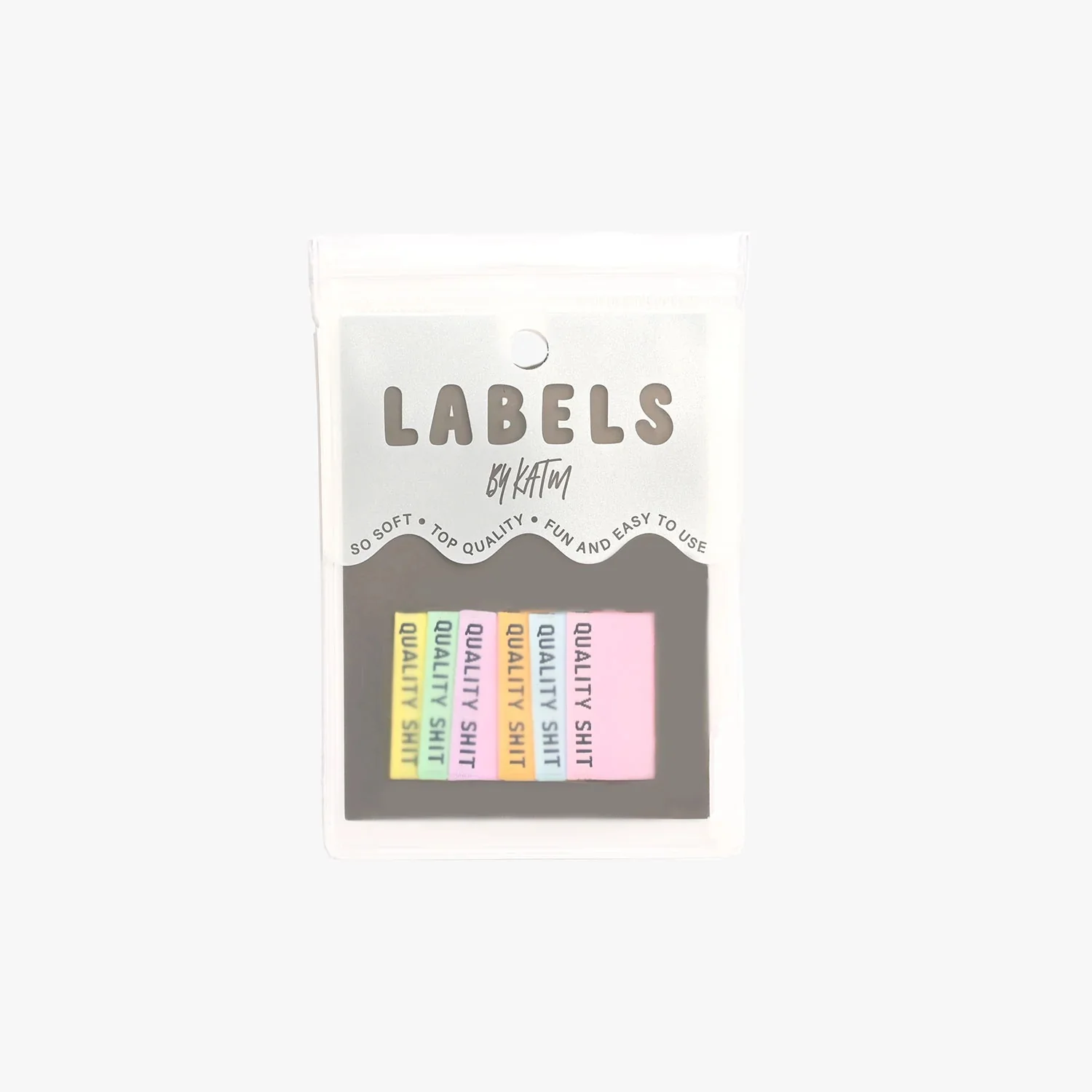 Kylie & The Machine 'Quality Shit (Pastel)' Labels