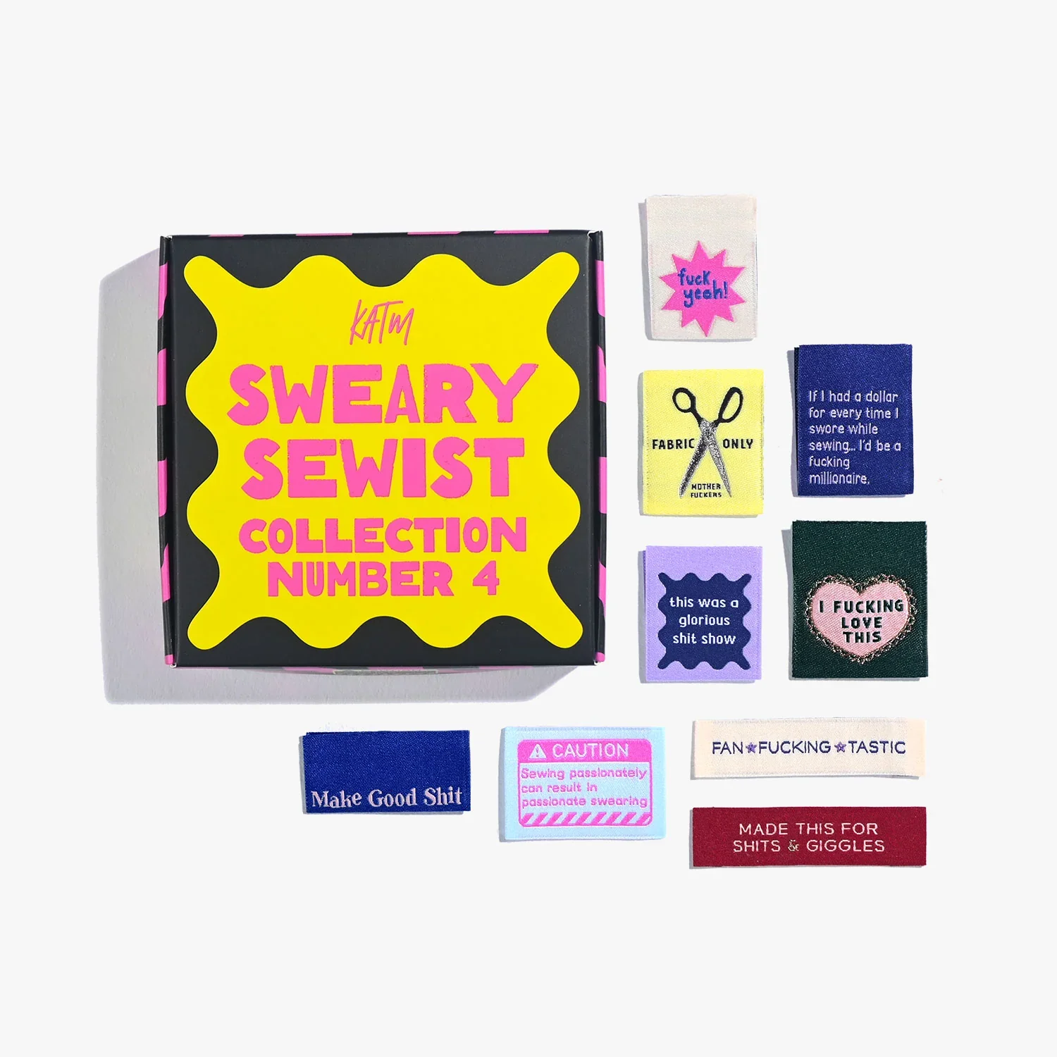 Kylie & The Machine 'The Sweary Sewist #4' Labels - Image 14