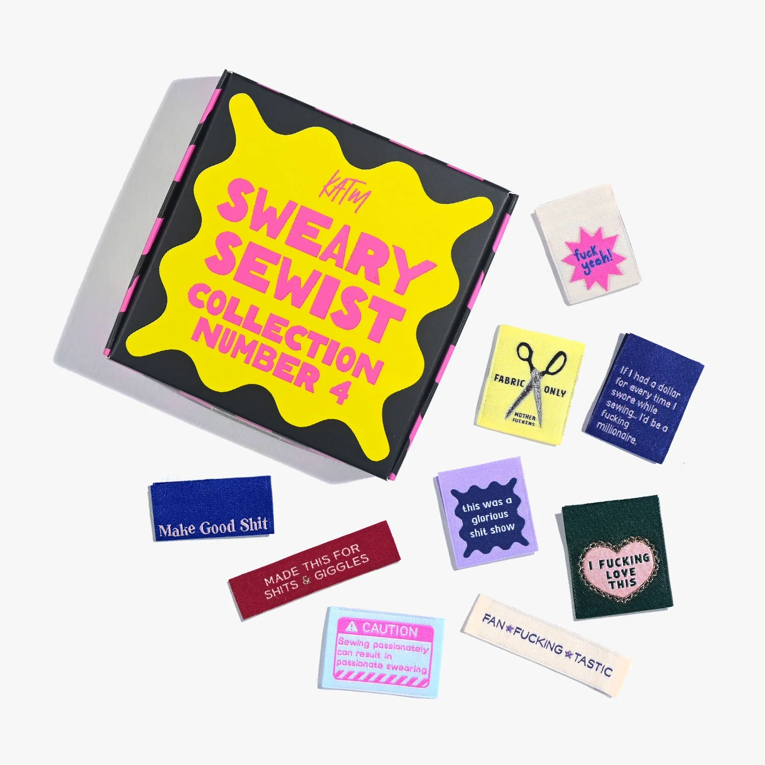 Kylie & The Machine 'The Sweary Sewist #4' Labels - Image 15