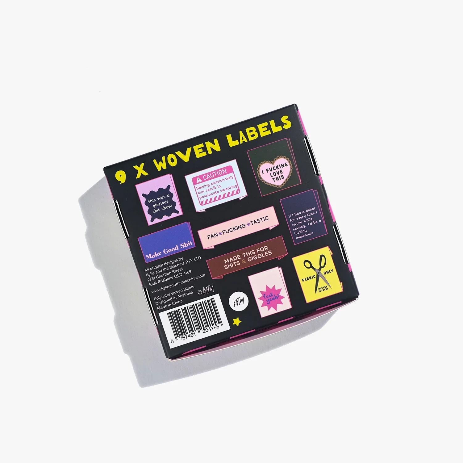 Kylie & The Machine 'The Sweary Sewist #4' Labels - Image 16