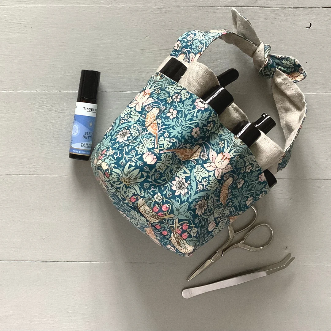 Lasenby Lily Mini Tote Basket - Printed copy shop (+£5.00)
