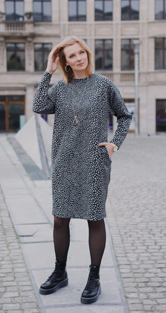 Lenaline Patterns Alex Dress and Sweater - Printed copy shop (+£7.00)
