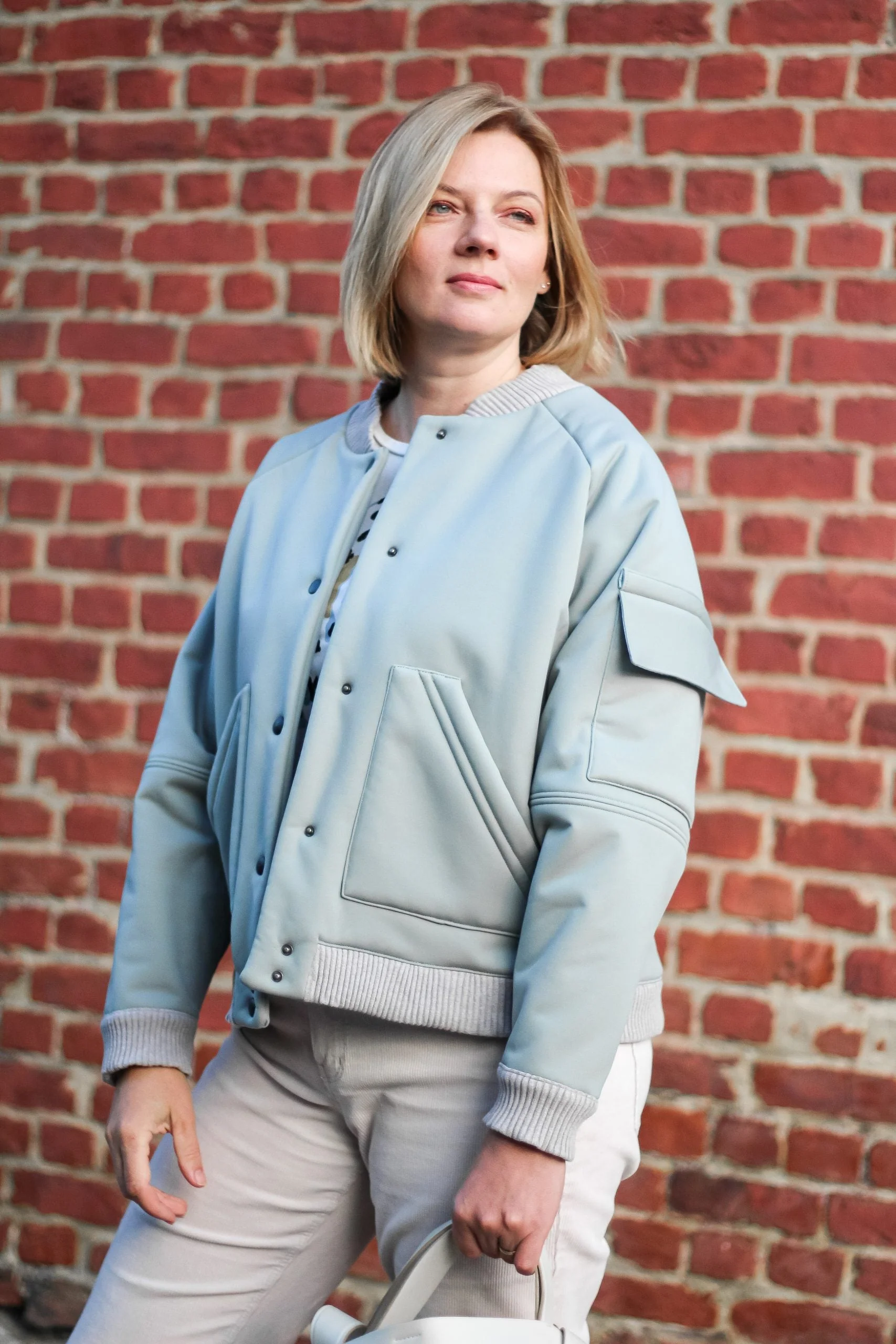 Lenaline Patterns Arthur Bomber Jacket - Printed copy shop (+£7.00)