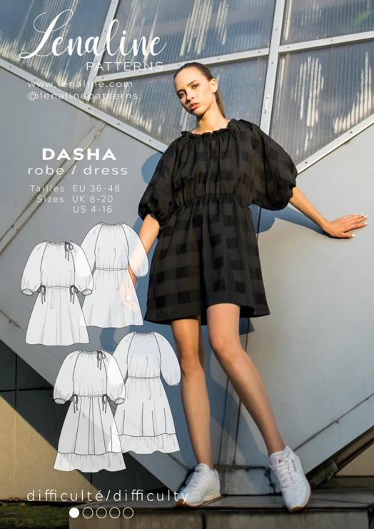 Lenaline Patterns Dasha Dress - Image 6