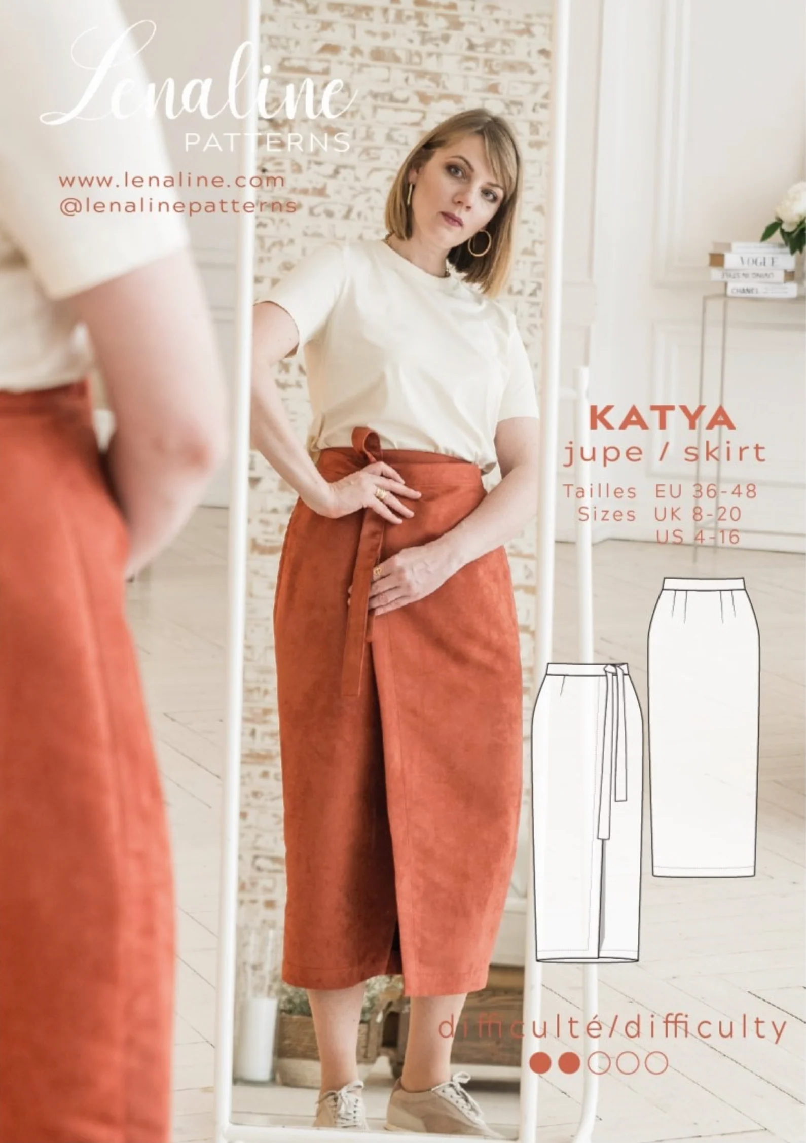 Lenaline Patterns Katya Skirt PDF - Image 6