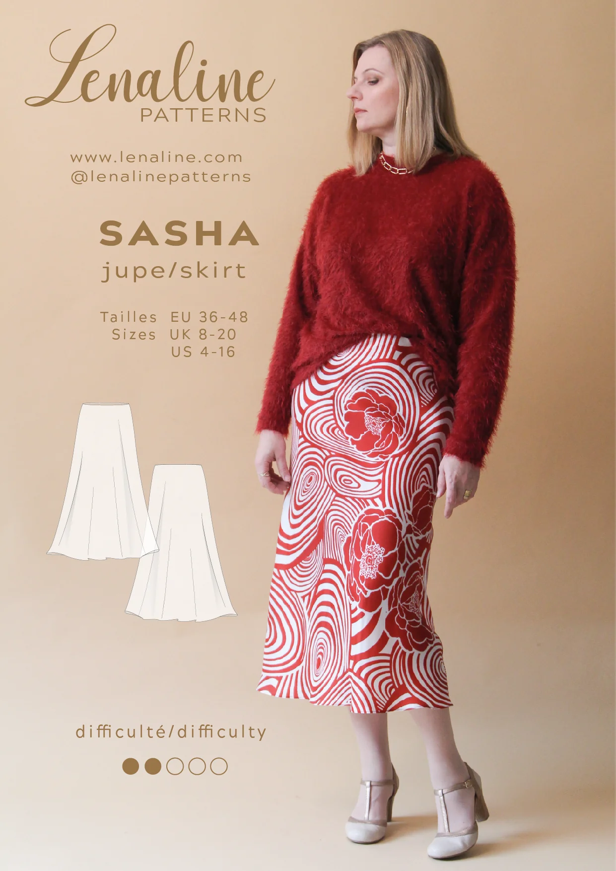 Lenaline Patterns Sasha Skirt - Image 9