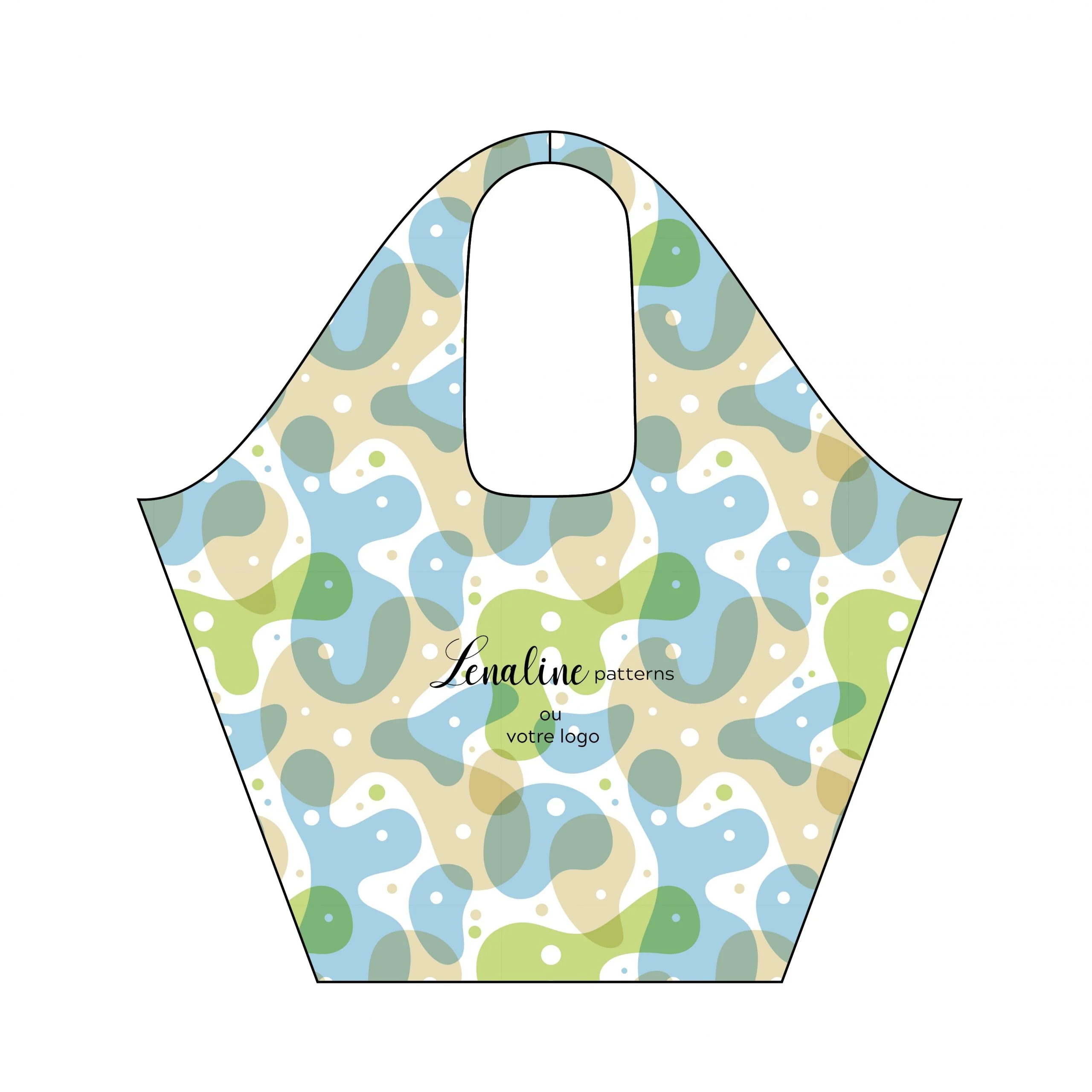 Lenaline Patterns Shopping Bag PDF - Image 3