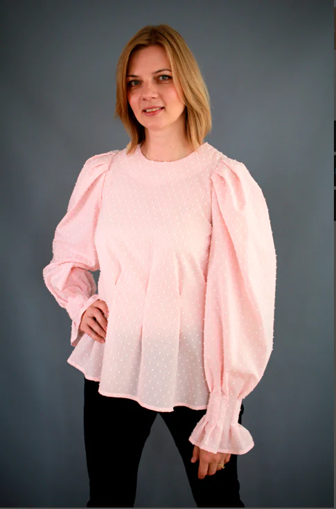Lenaline Patterns Tasha Blouse - Printed copy shop (+£7.00)