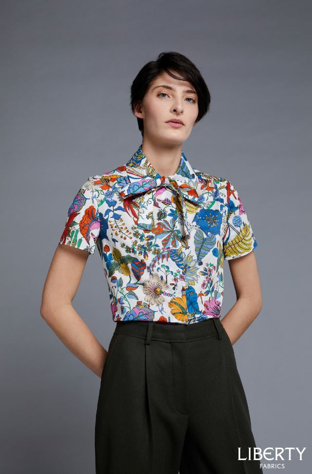 Liberty Sewing Patterns Thea Boho Sleeve Shirt - Image 5