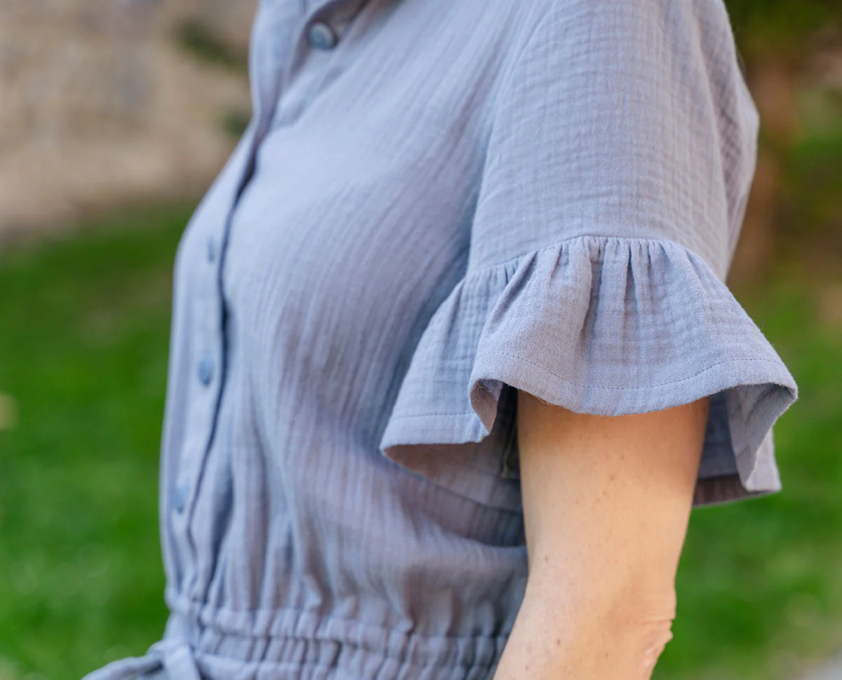 Liesl + Co Tomigaya Shirt Dress - Image 10