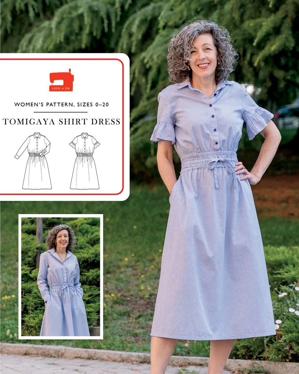 Liesl + Co Tomigaya Shirt Dress - Image 12