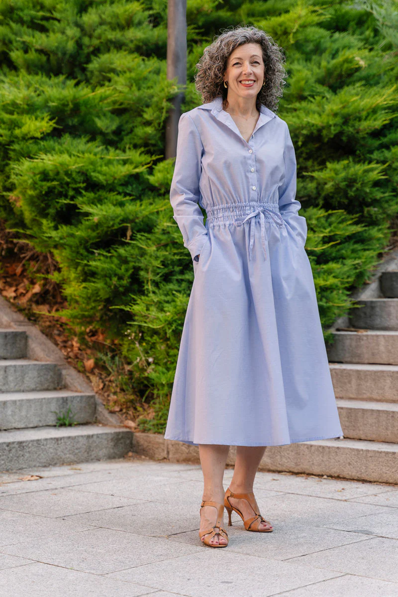 Liesl + Co Tomigaya Shirt Dress - Image 2