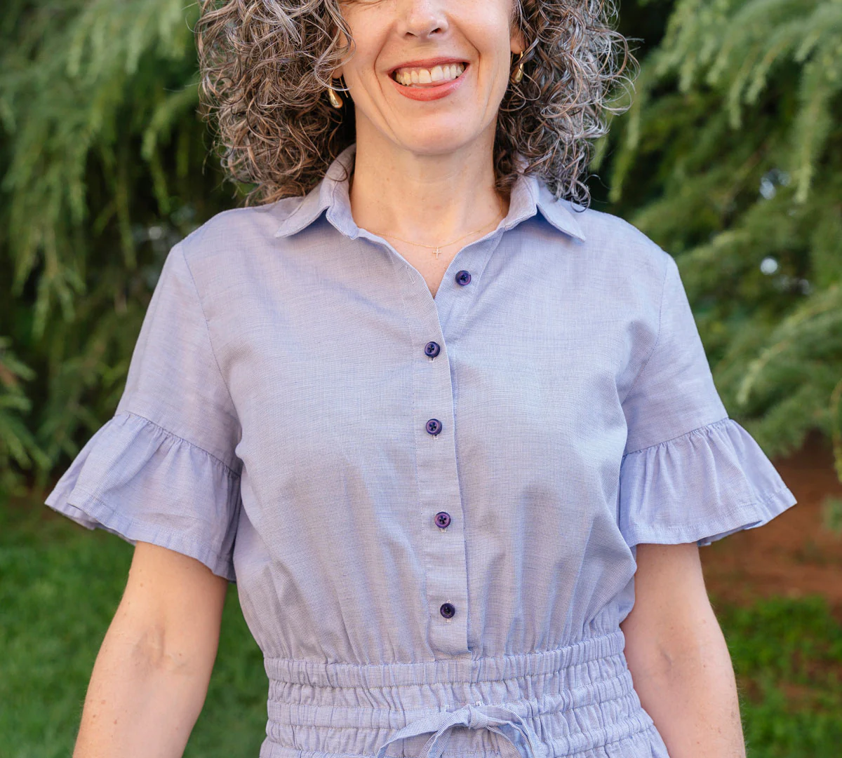 Liesl + Co Tomigaya Shirt Dress - Image 5