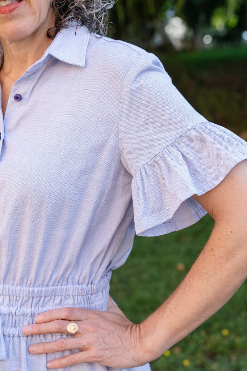 Liesl + Co Tomigaya Shirt Dress - Image 6