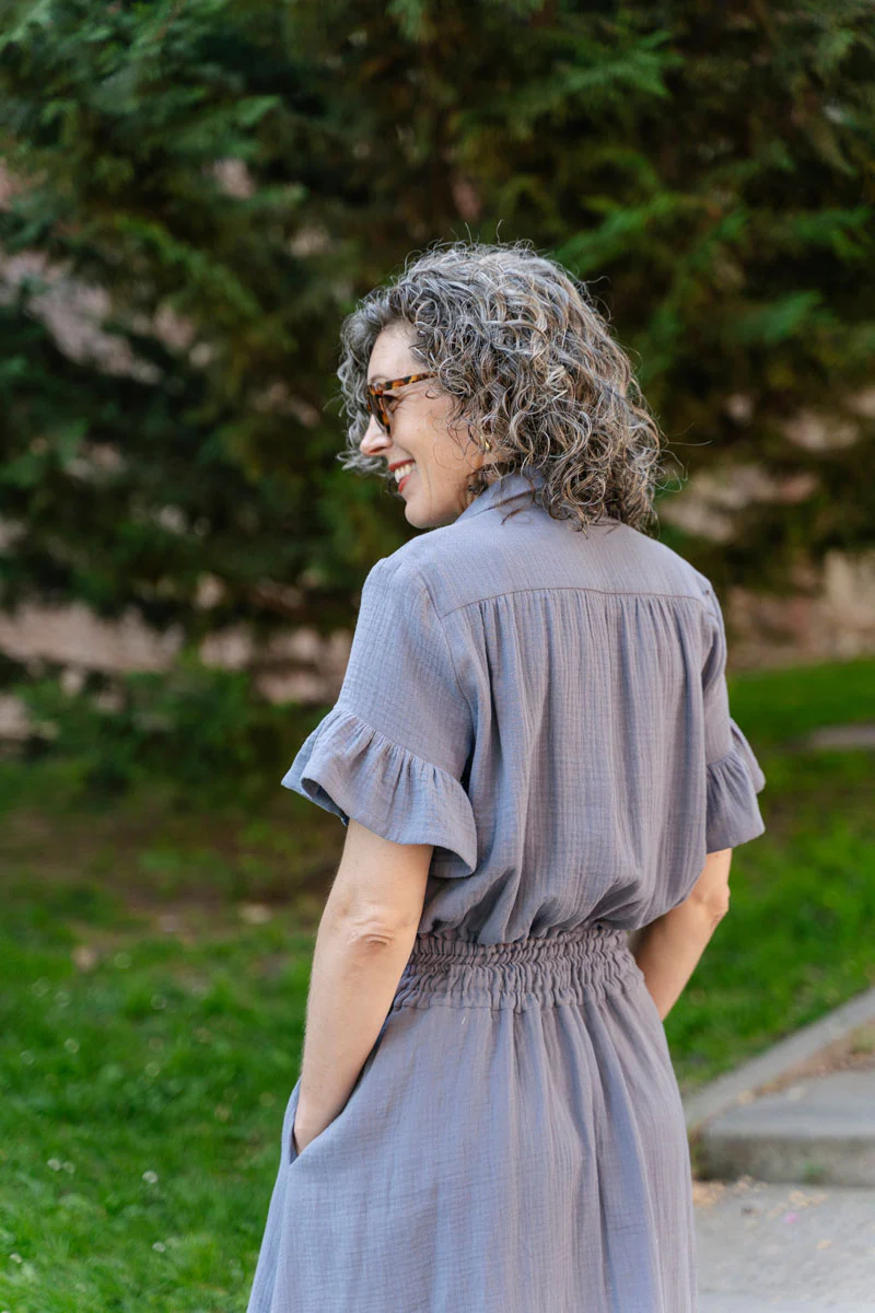 Liesl + Co Tomigaya Shirt Dress - Image 9