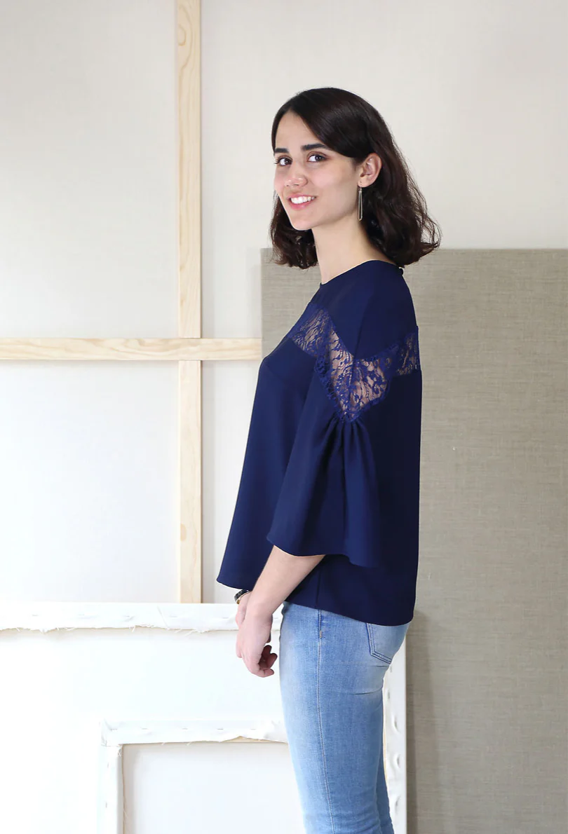 Liesl + Co Afternoon Tea Blouse - Image 3