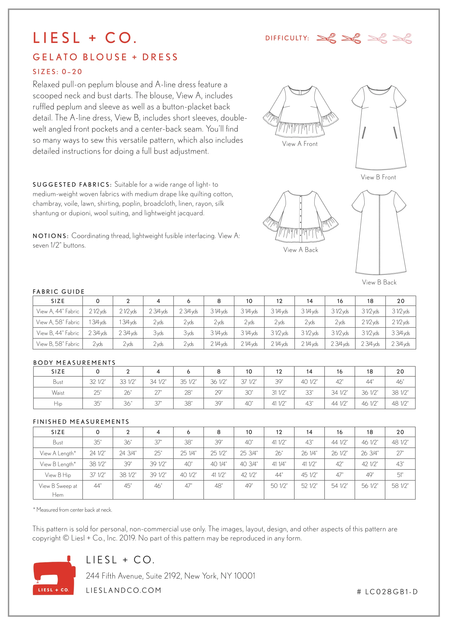 Liesl + Co Gelato Blouse and Dress - Image 13