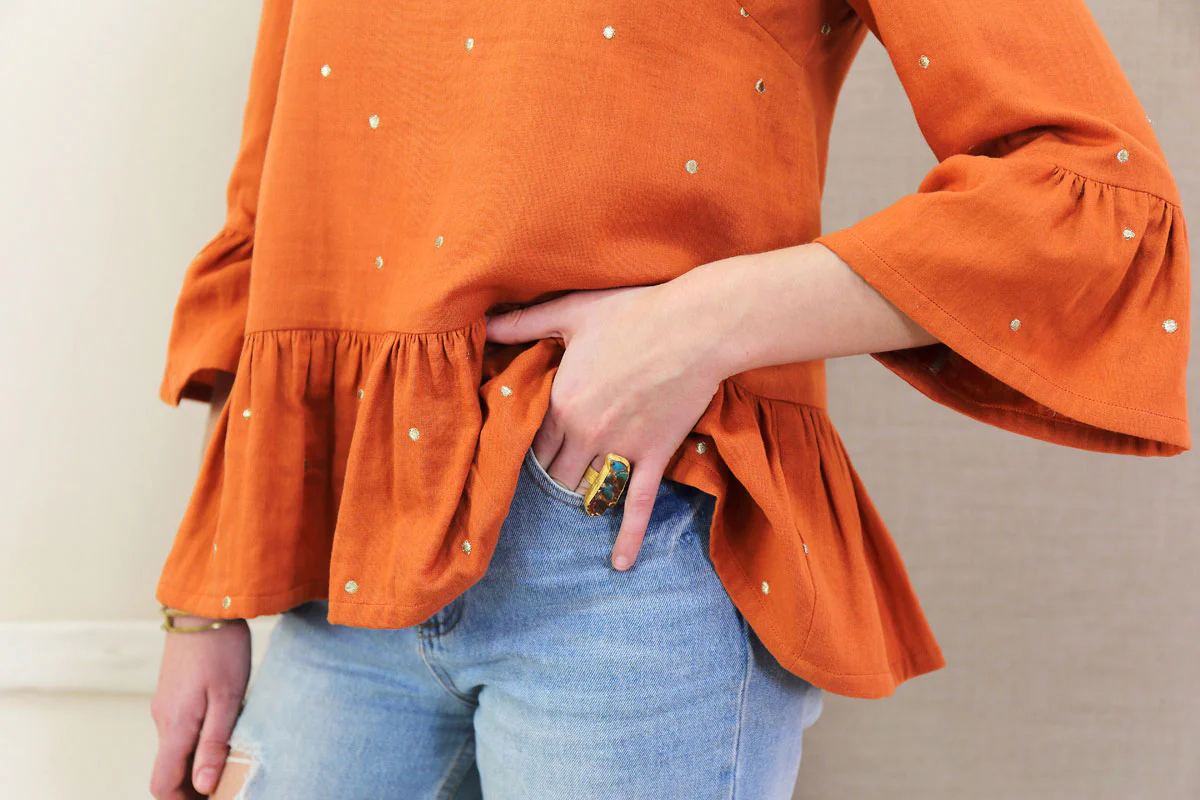 Liesl + Co Gelato Blouse and Dress - Image 9