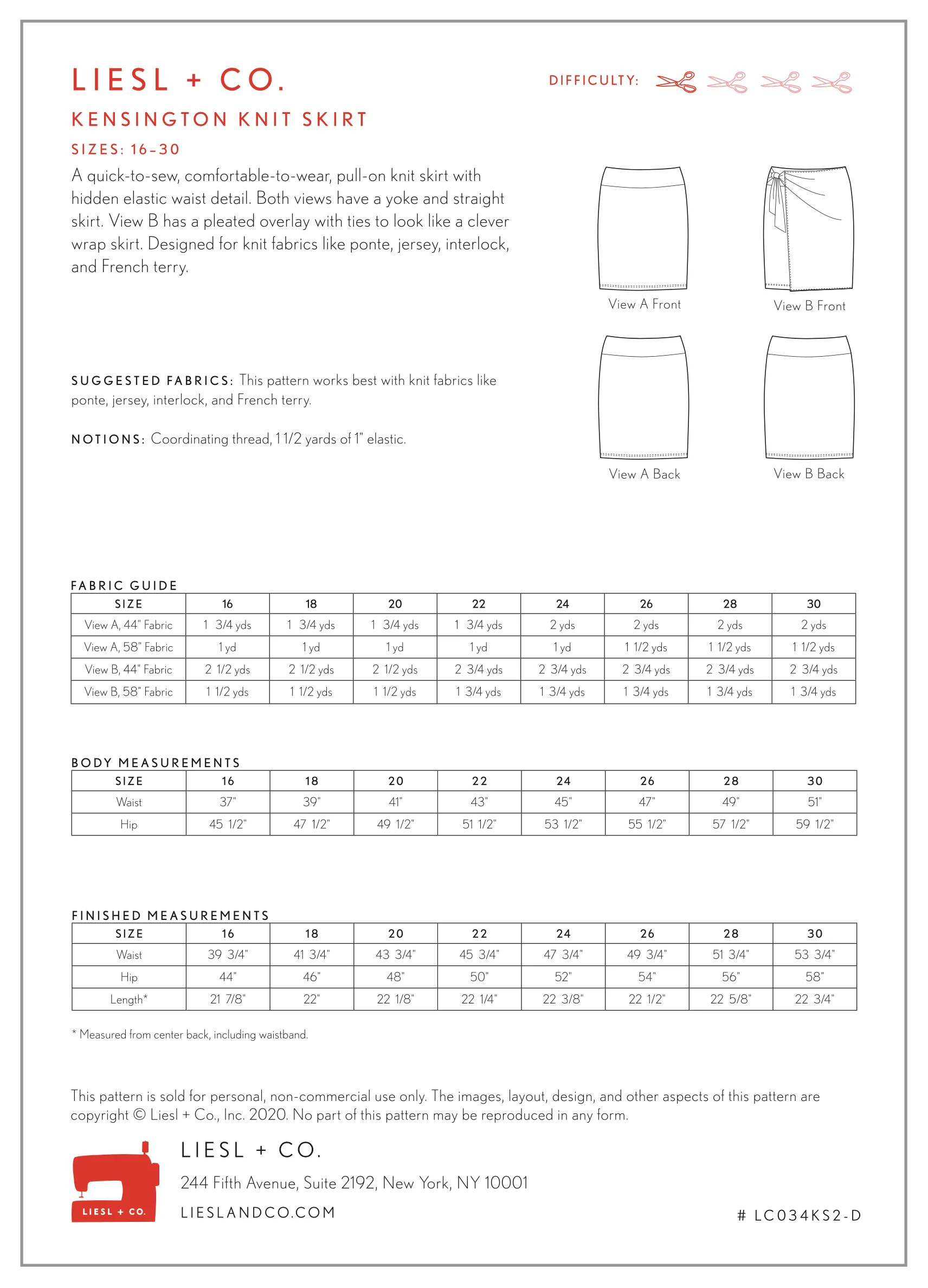 Liesl + Co Kensington Knit Skirt - Image 14