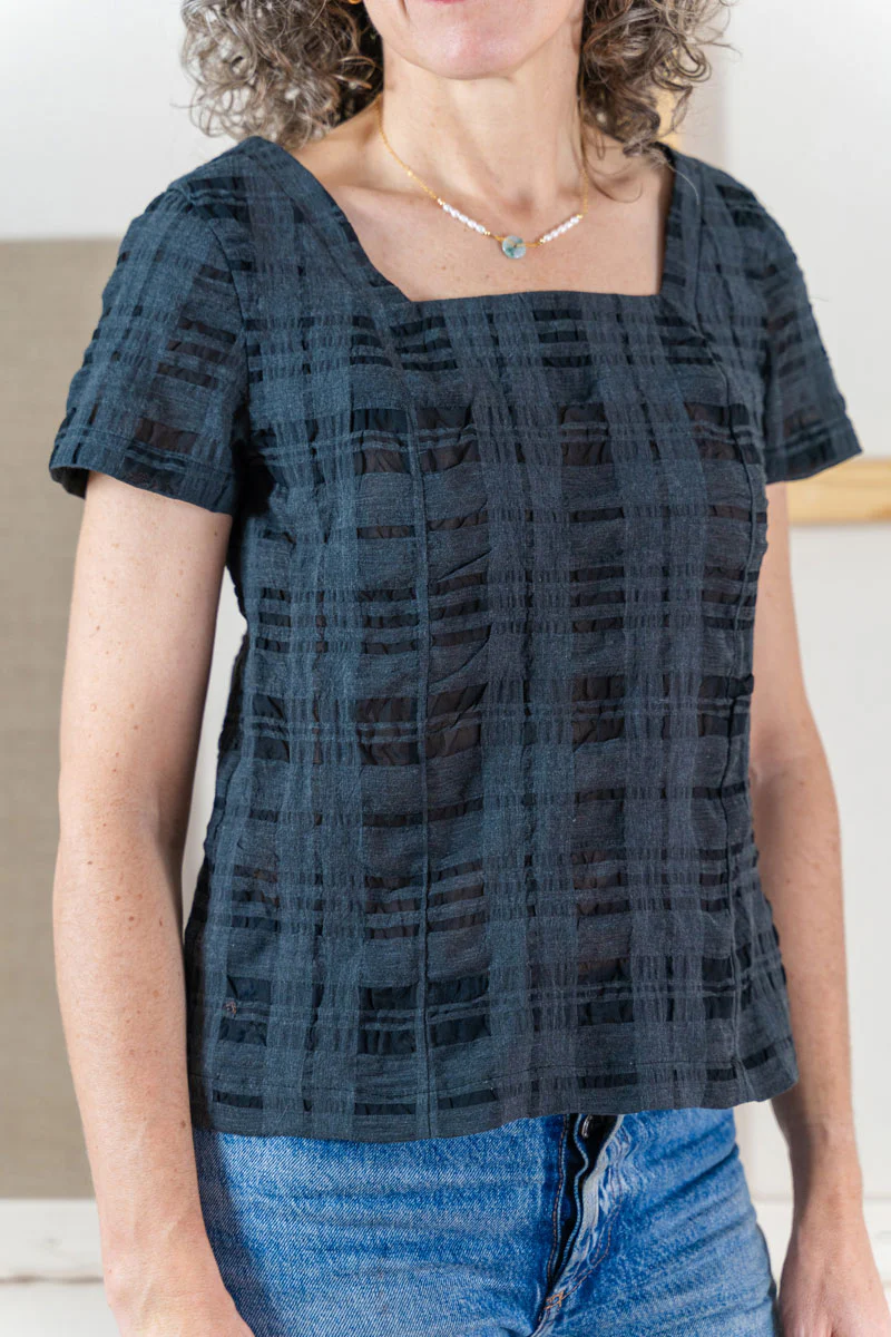 Liesl + Co Laureles Square-neck Top and Dress - Image 2