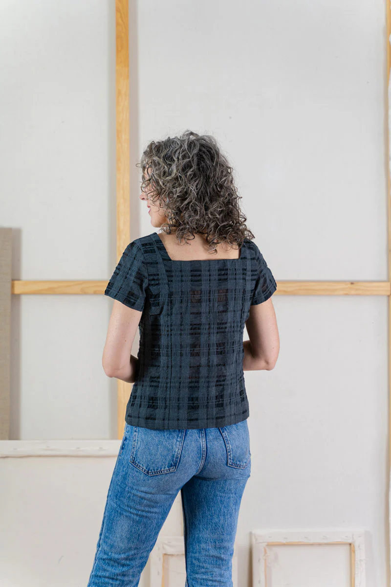 Liesl + Co Laureles Square-neck Top and Dress - Image 3