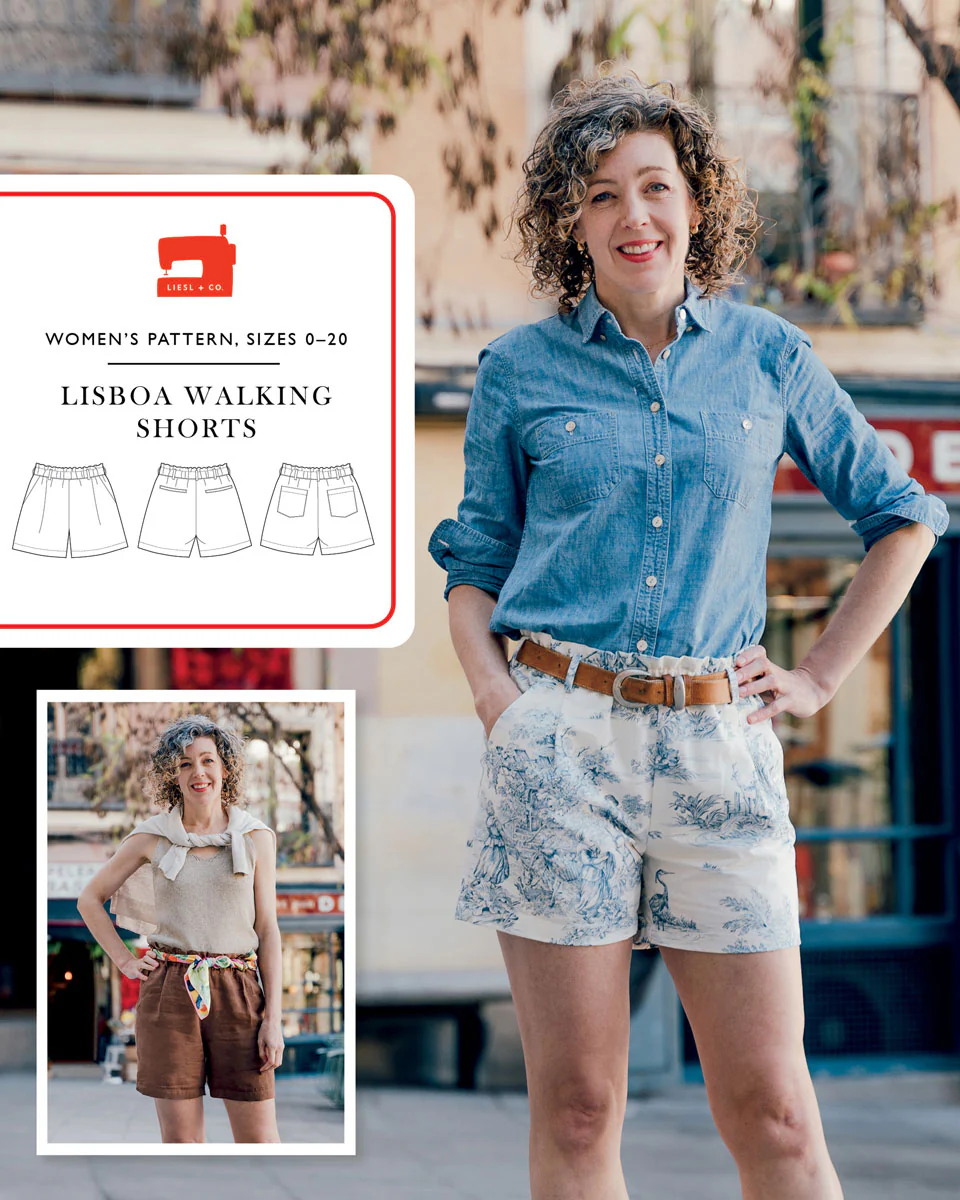 Liesl + Co Lisboa Walking Shorts - Image 11