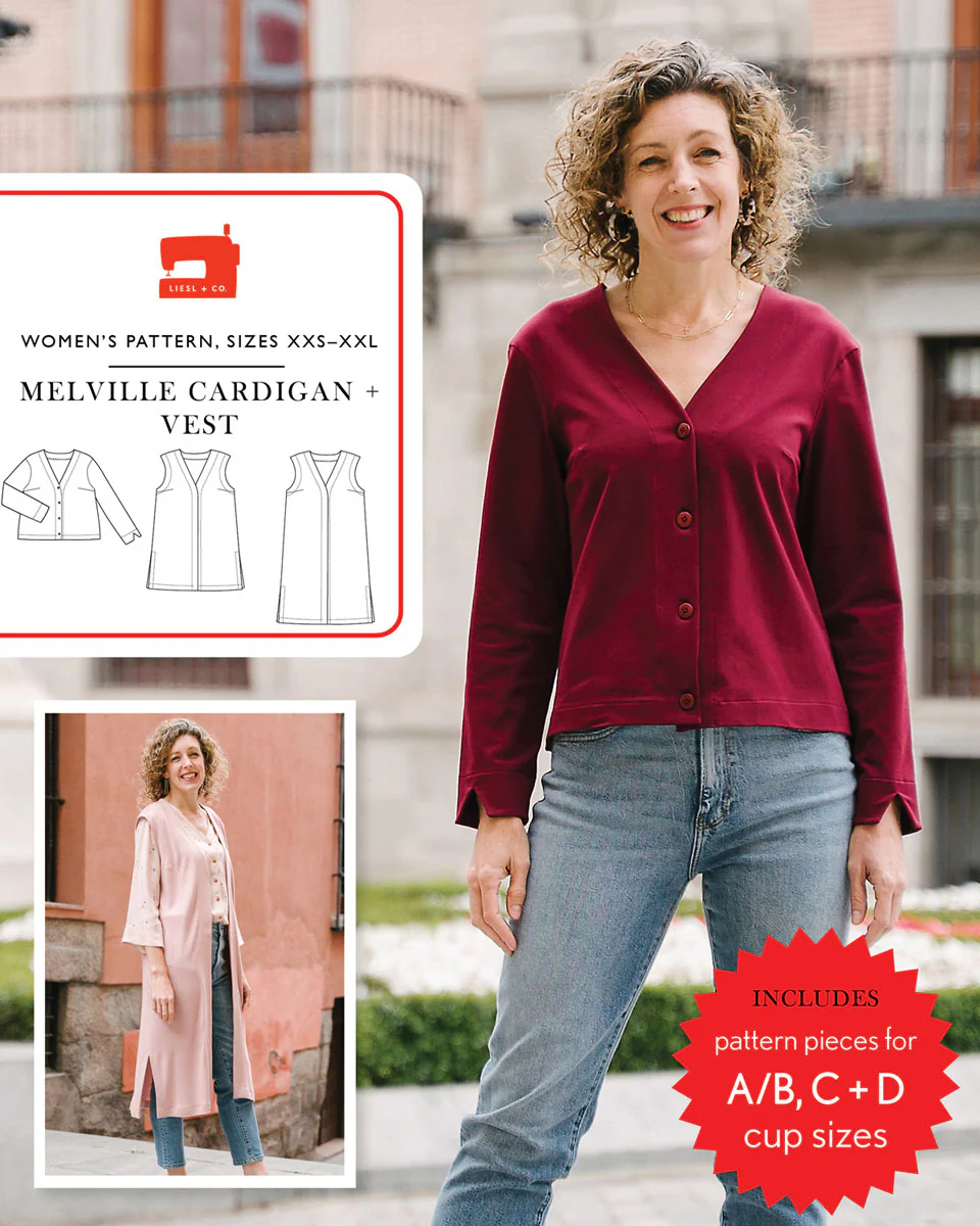 Liesl + Co Melville Cardigan and Vest - Image 11