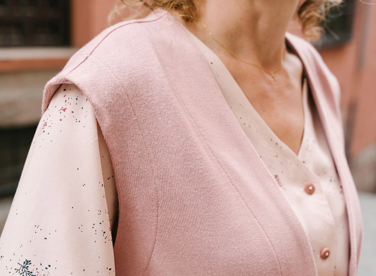 Liesl + Co Melville Cardigan and Vest - Image 8