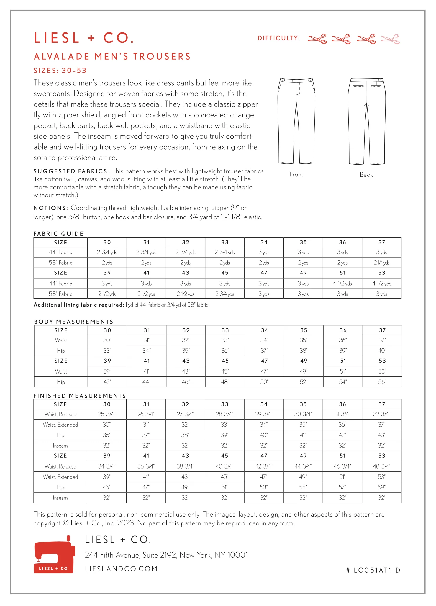Liesl + Co Men's Alvalade Trousers - Image 13