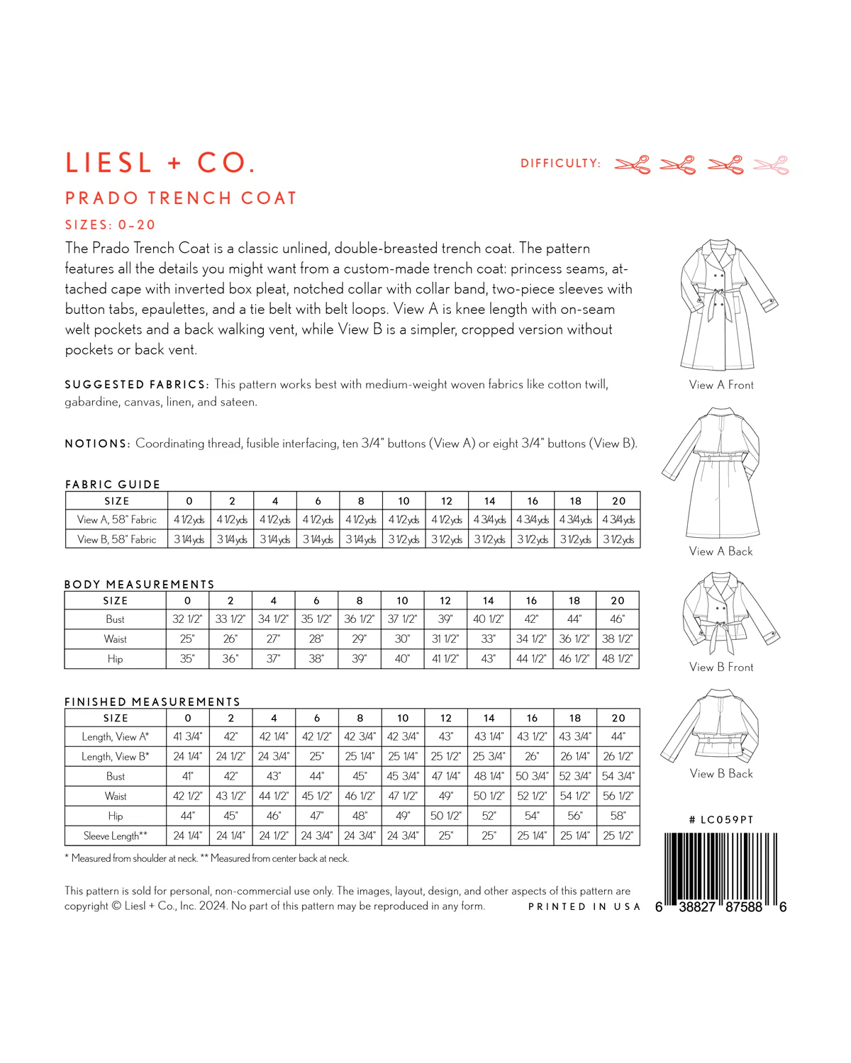 Liesl + Co Prado Trench Coat - Image 16