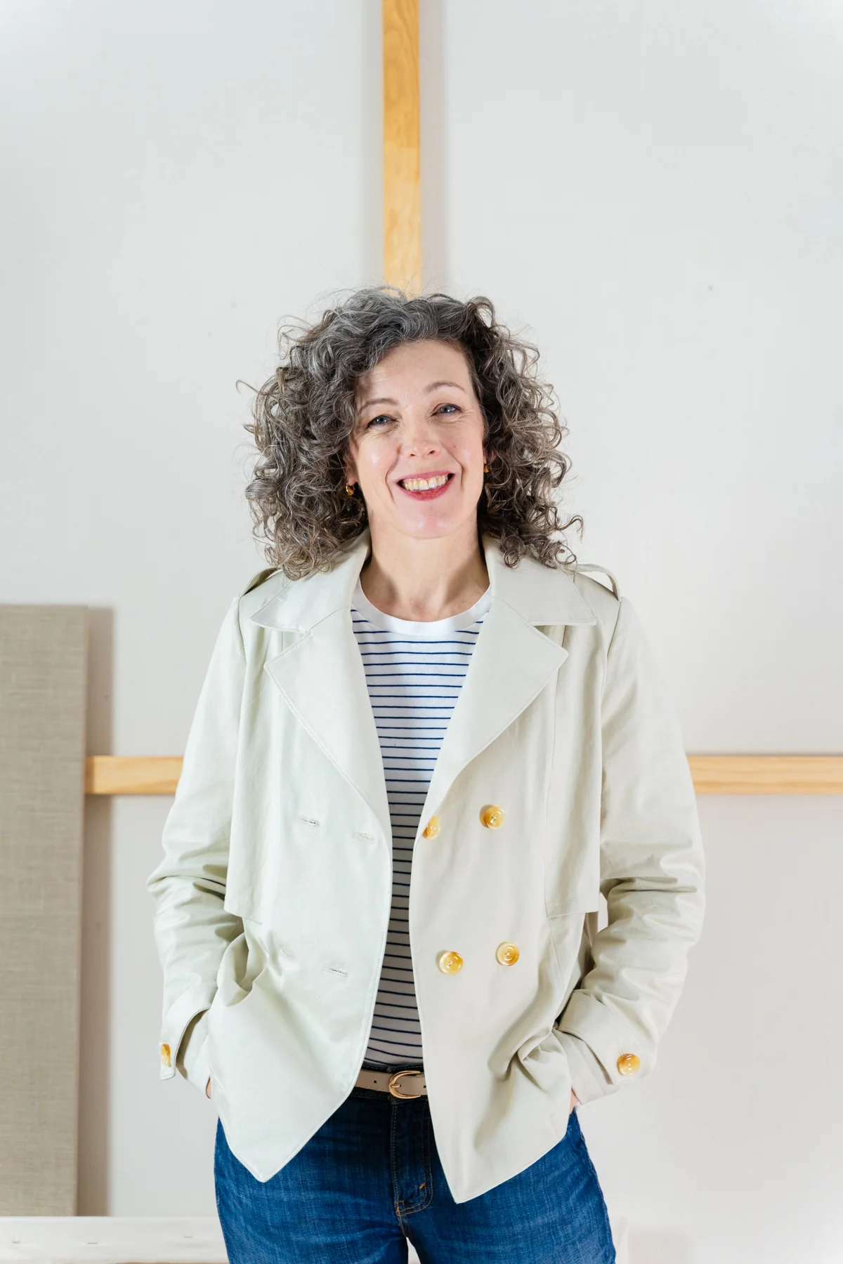Liesl + Co Prado Trench Coat - Image 7