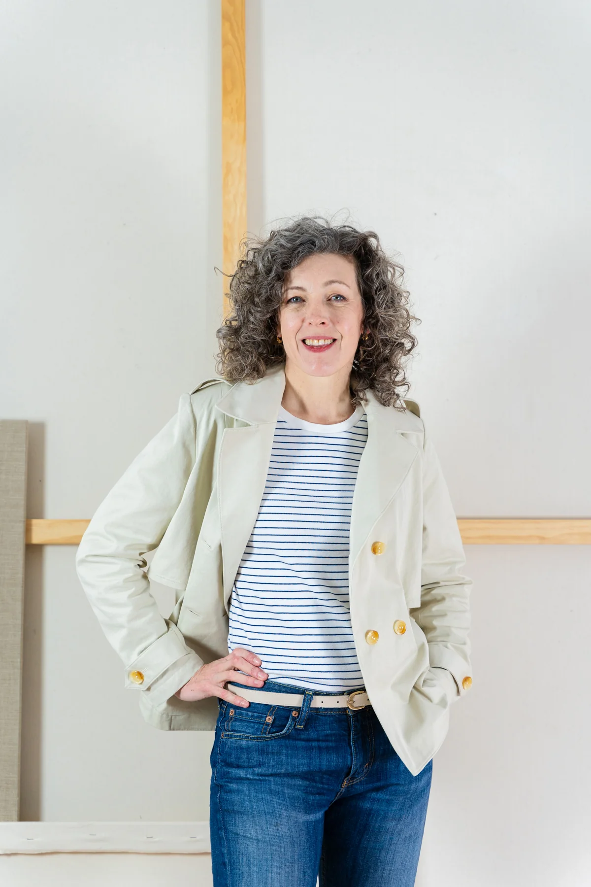 Liesl + Co Prado Trench Coat - Image 8