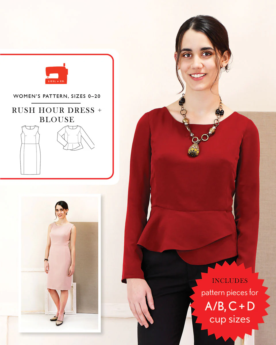 Liesl + Co Rush Hour Dress and Blouse - Image 12