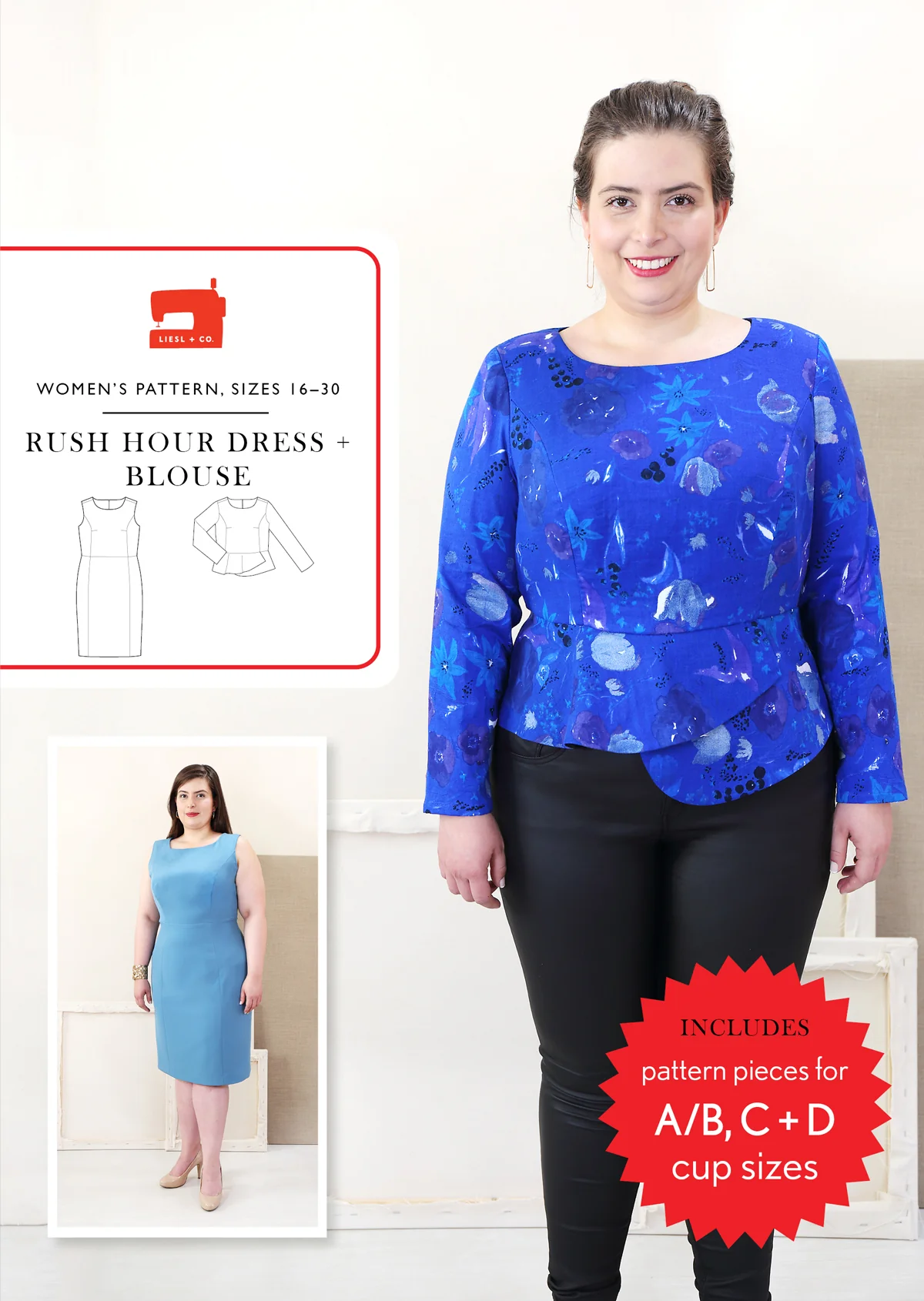 Liesl + Co Rush Hour Dress and Blouse - Image 14