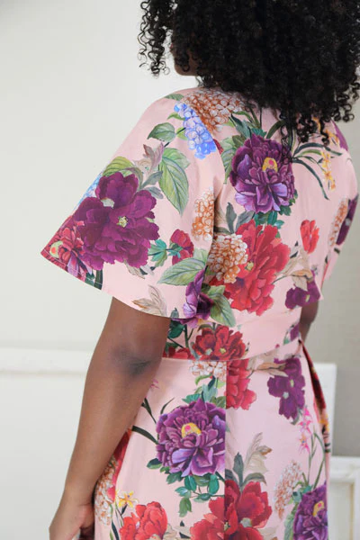 Liesl + Co Saint-Germain Wrap Dress - Image 11