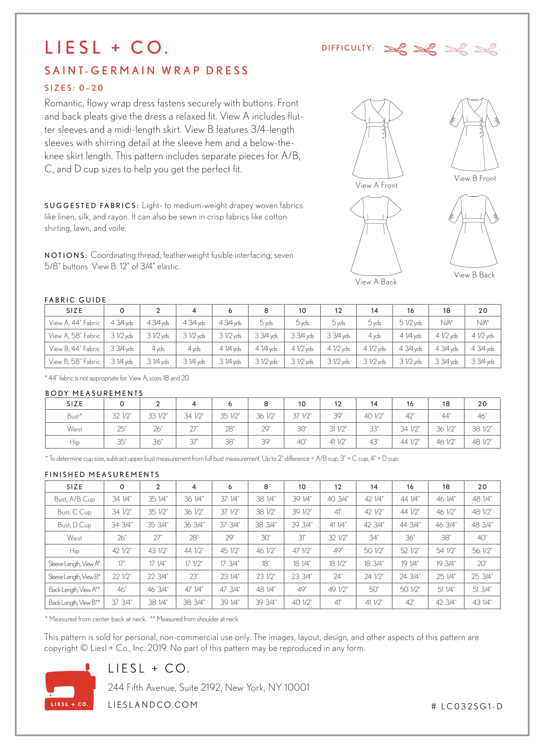Liesl + Co Saint-Germain Wrap Dress - Image 13