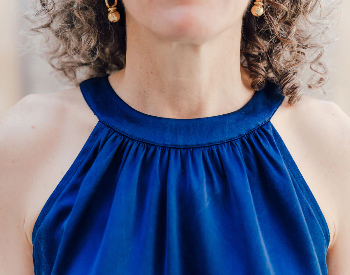 Liesl + Co Sintra Halter Top and Dress - Image 4