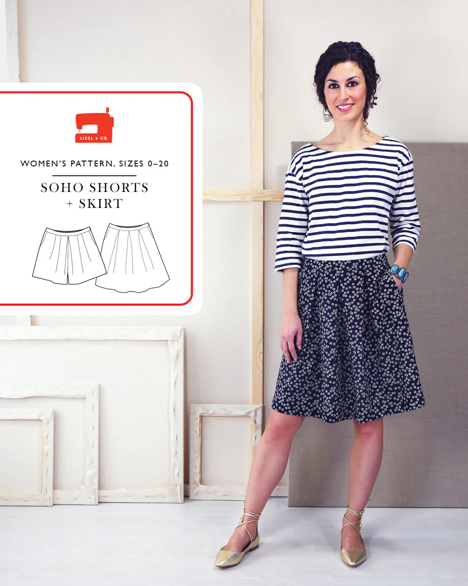 Liesl + Co Soho Shorts and Skirt - Image 7
