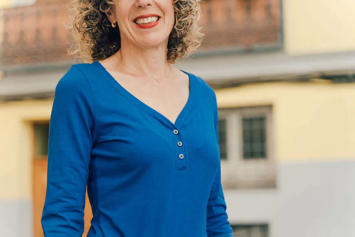Liesl + Co Strasbourg Henley Bodysuit and Top - Image 8