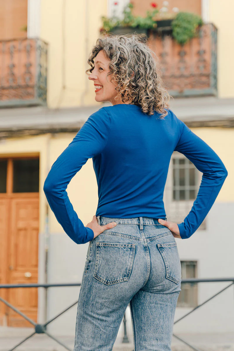 Liesl + Co Strasbourg Henley Bodysuit and Top - Image 9