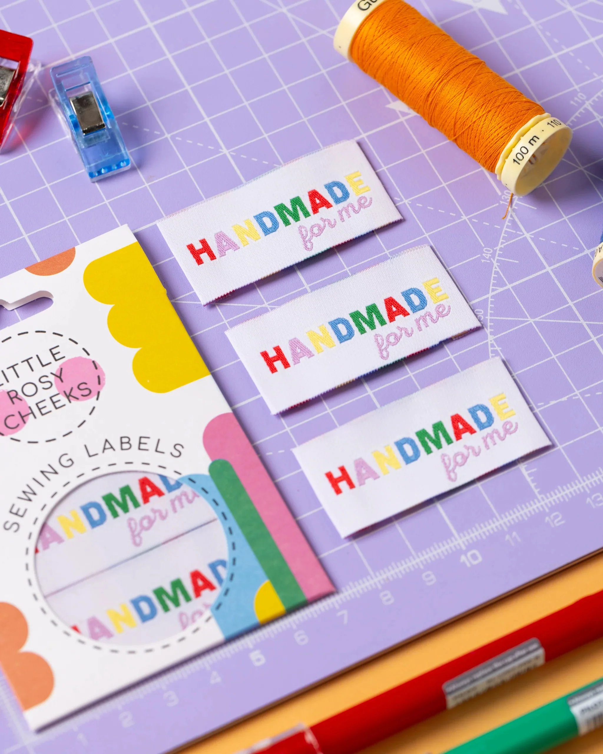 Little Rosy Cheeks 'Handmade for Me' Labels - Image 2