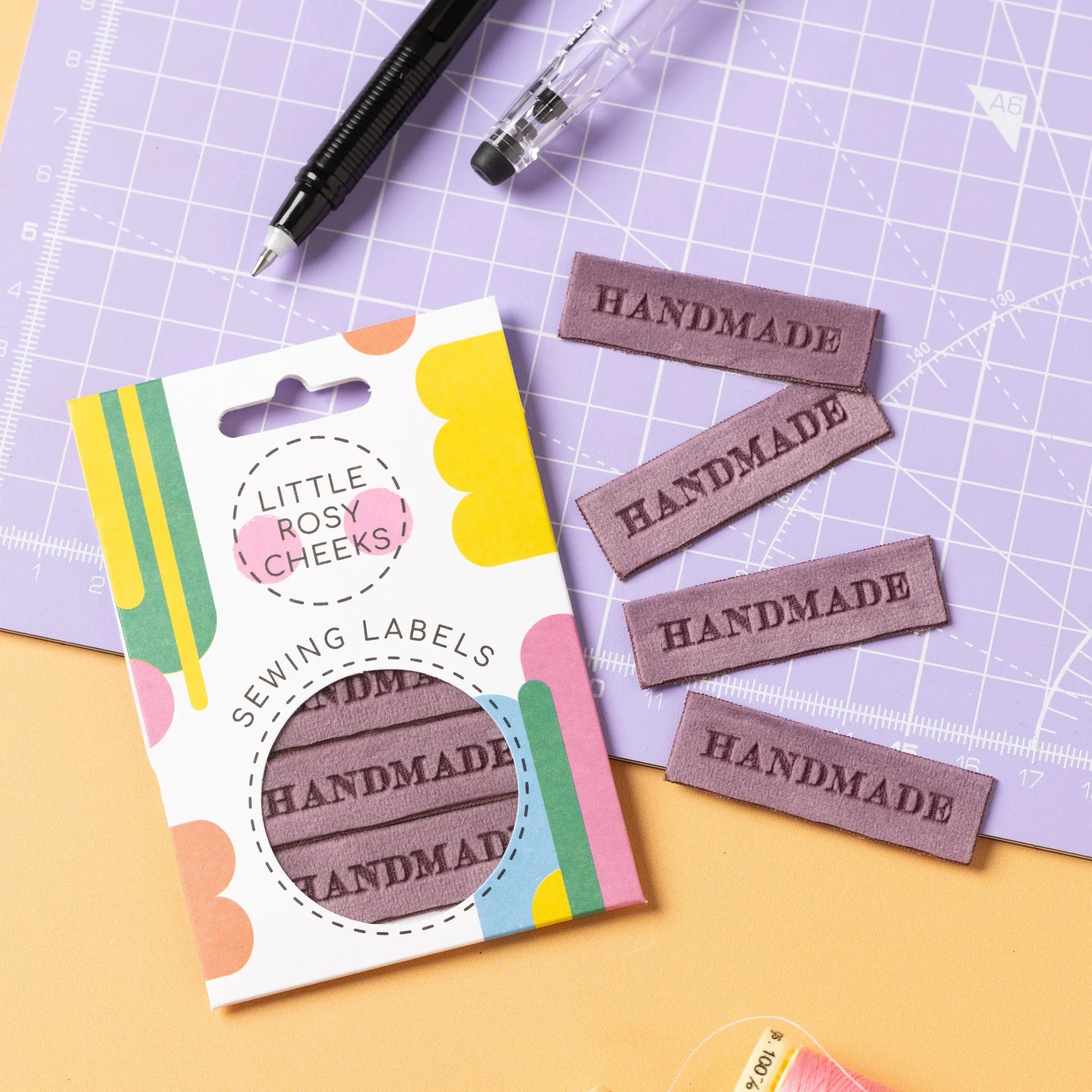 Little Rosy Cheeks 'Handmade Velvet' Labels