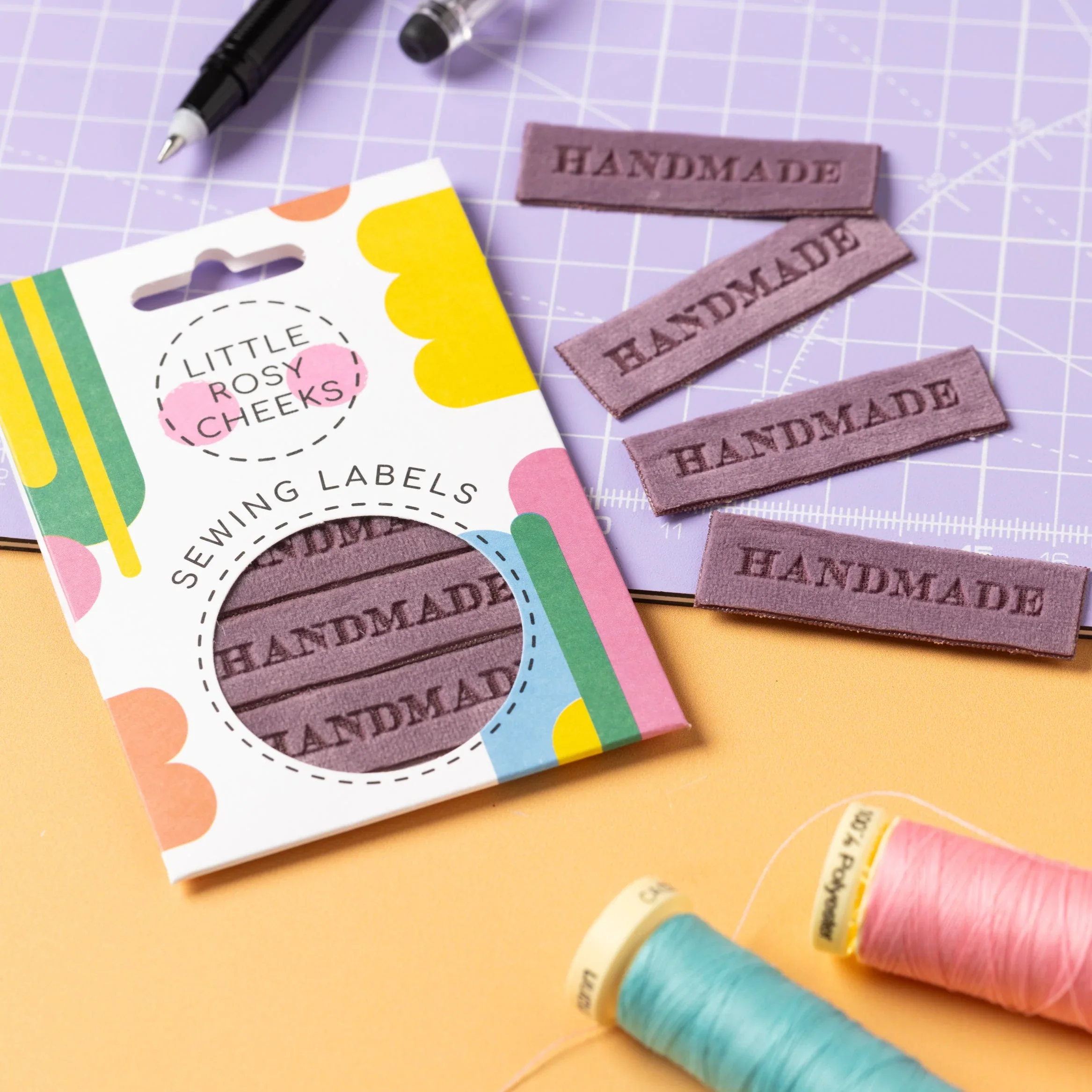 Little Rosy Cheeks 'Handmade Velvet' Labels - Image 2