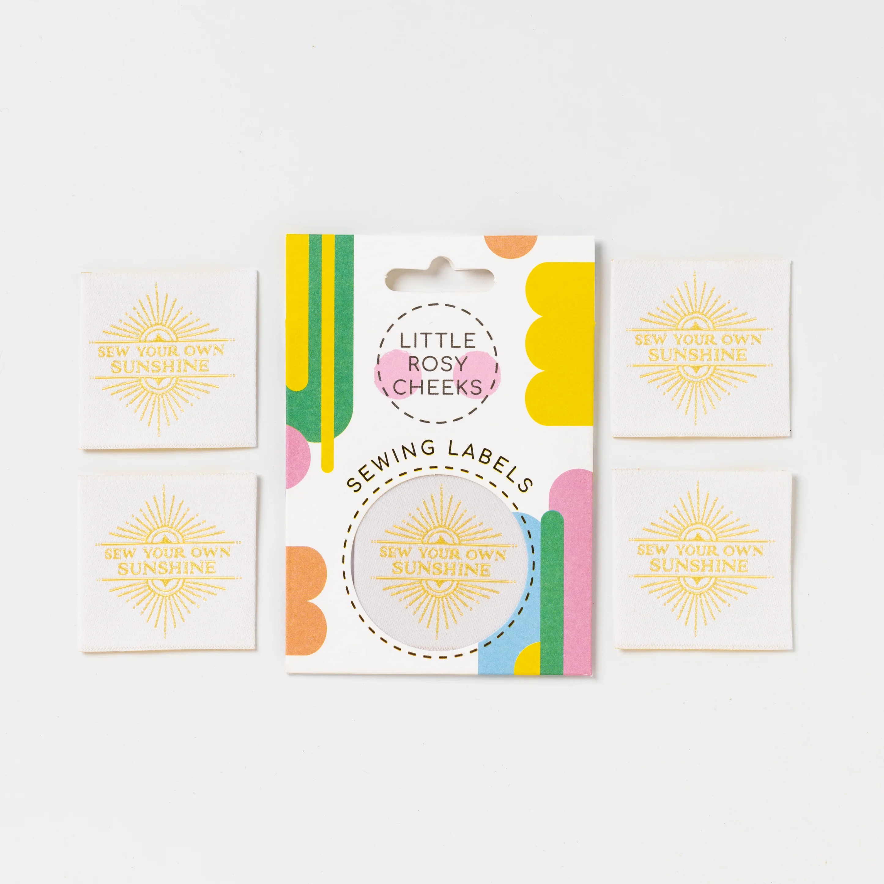 Little Rosy Cheeks 'Sew Your Own Sunshine' Labels - Image 5
