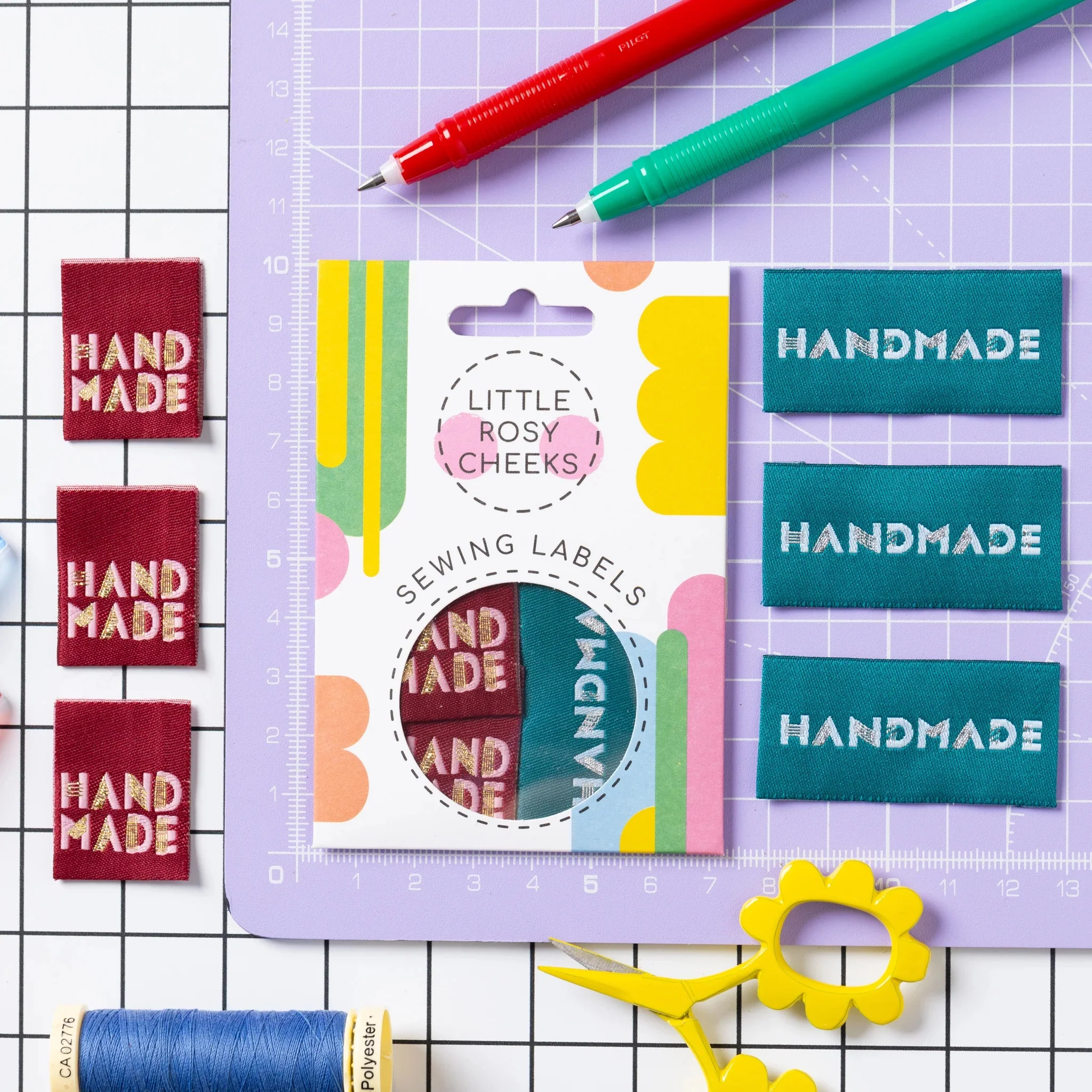 Little Rosy Cheeks 'Simply Handmade 4.0' Labels - Image 4