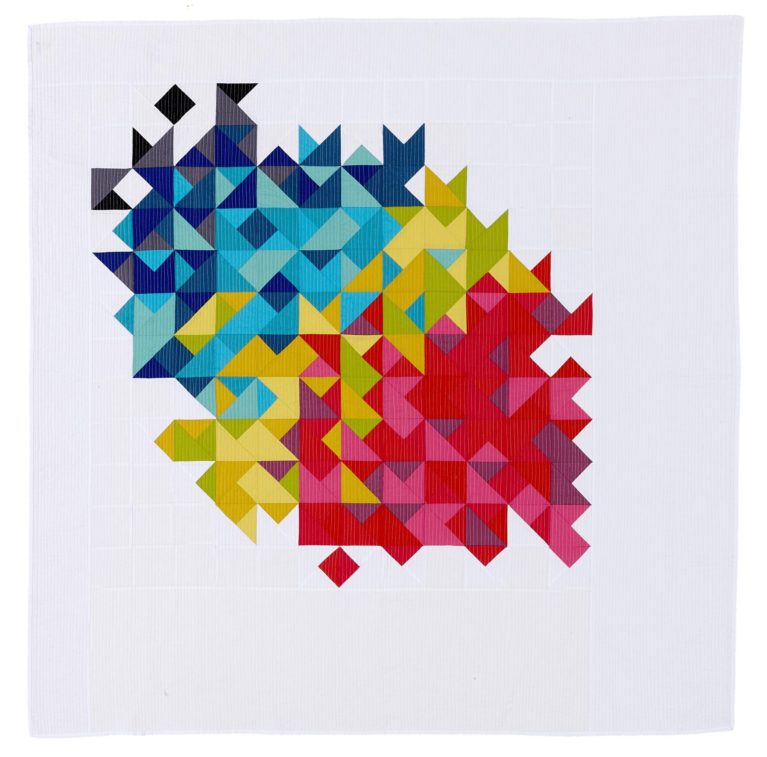 Lou Orth Designs Fraction Quilt PDF
