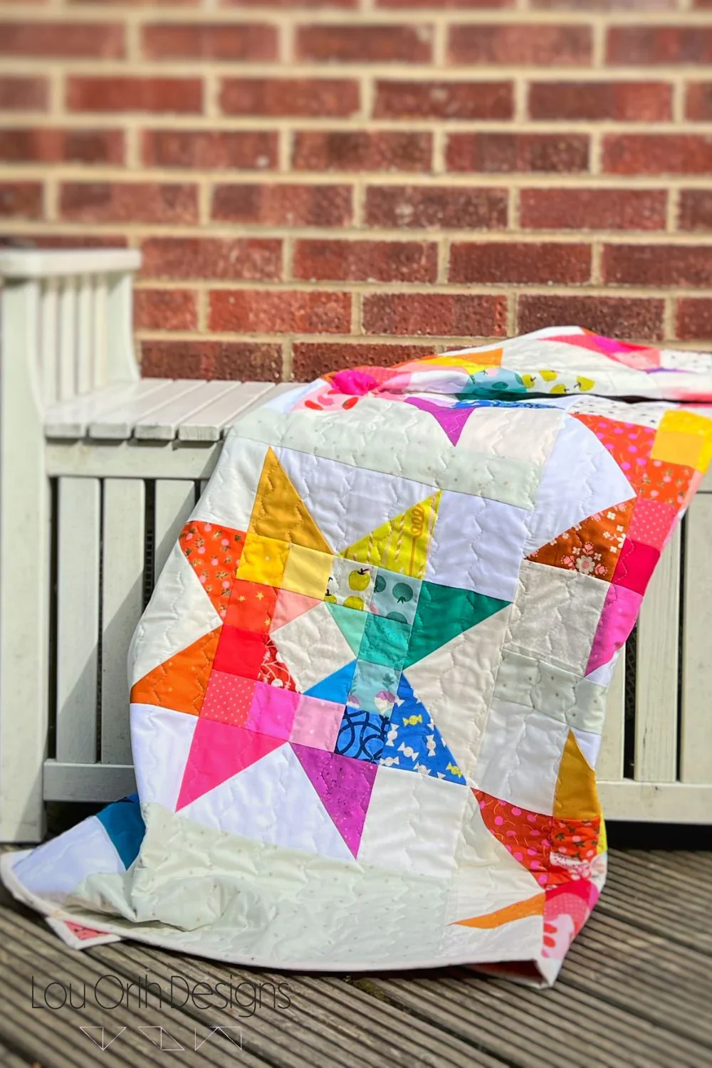 Lou Orth Designs Gemburst Quilt PDF - Image 3